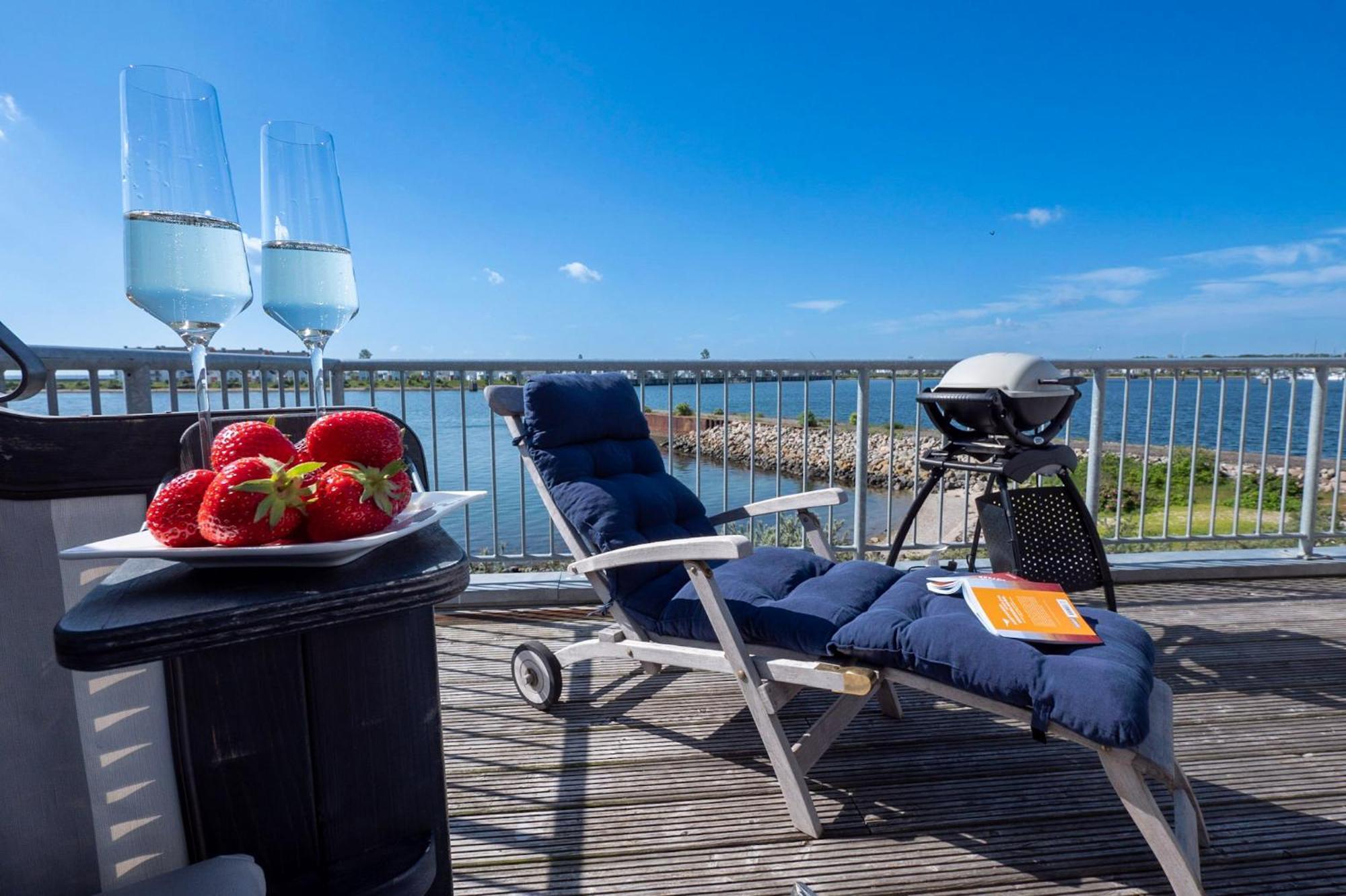 Maisonette Fewo Ostseeflair By Seeblick Ferien Oro, Erste Wasserreihe, E-Saeule Olpenæs Eksteriør billede