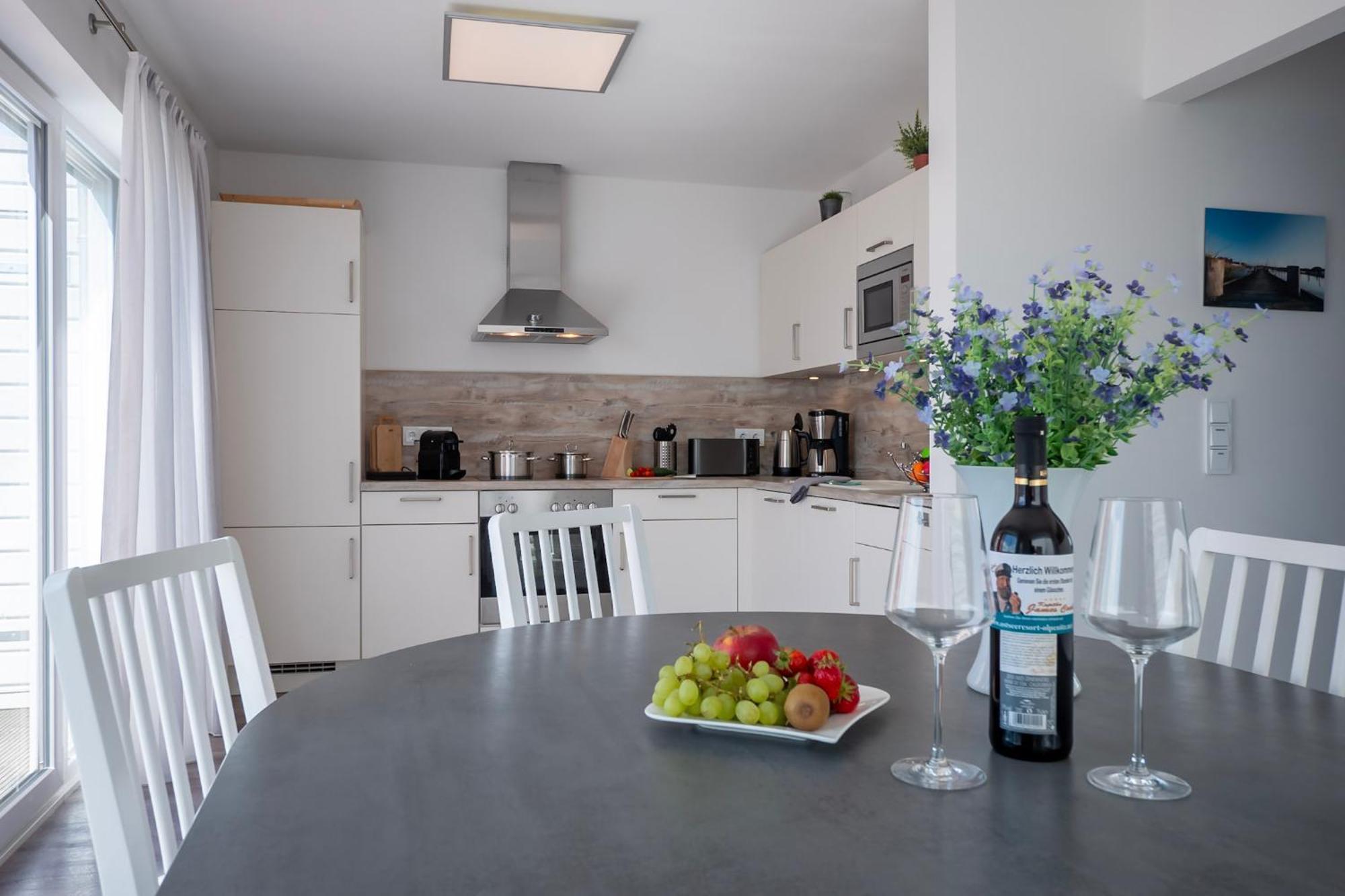 Maisonette Fewo Ostseeflair By Seeblick Ferien Oro, Erste Wasserreihe, E-Saeule Olpenæs Eksteriør billede
