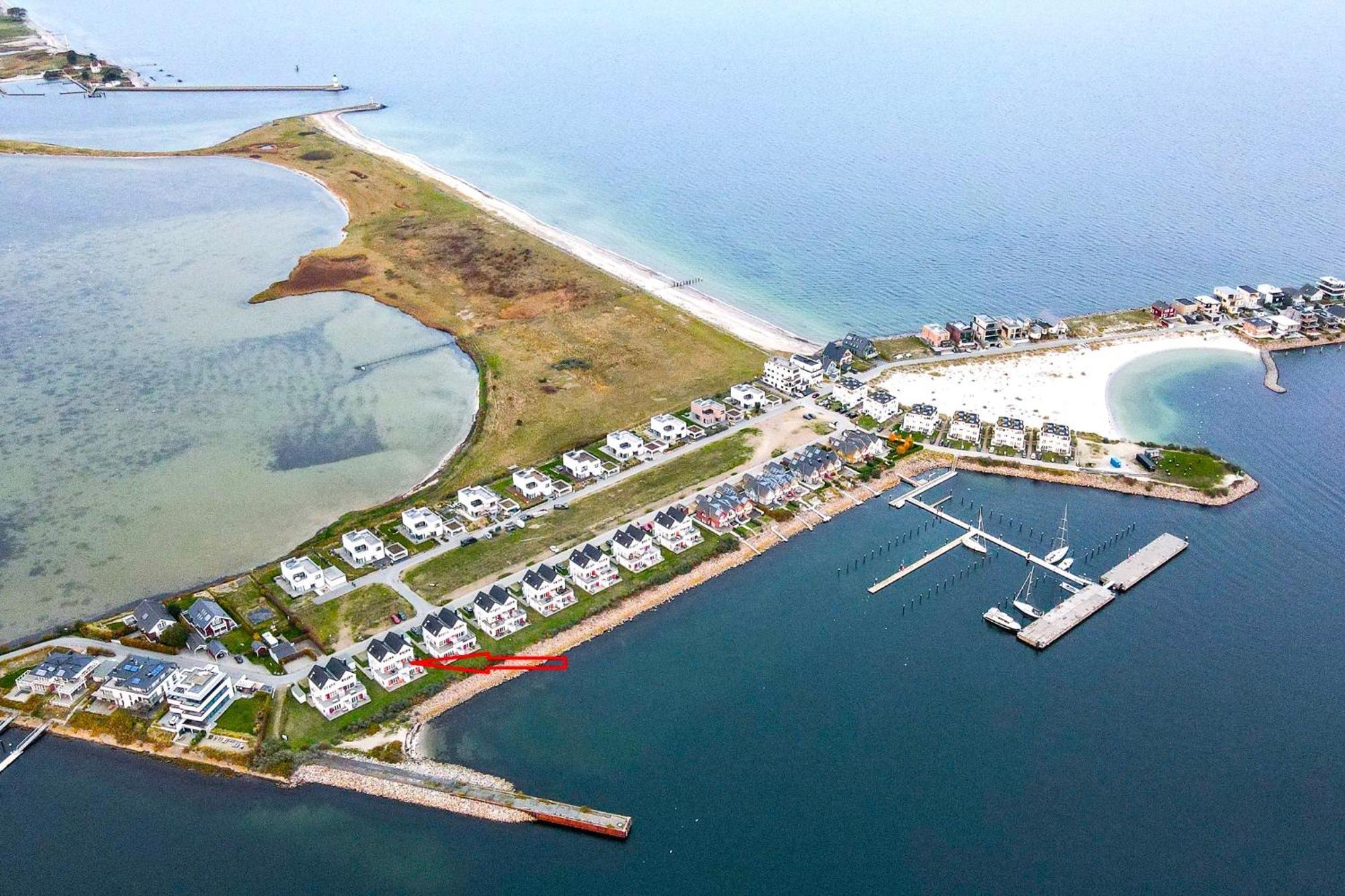 Maisonette Fewo Ostseeflair By Seeblick Ferien Oro, Erste Wasserreihe, E-Saeule Olpenæs Eksteriør billede