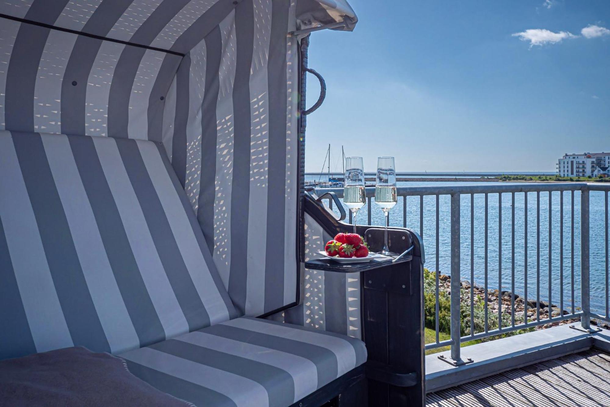 Maisonette Fewo Ostseeflair By Seeblick Ferien Oro, Erste Wasserreihe, E-Saeule Olpenæs Eksteriør billede