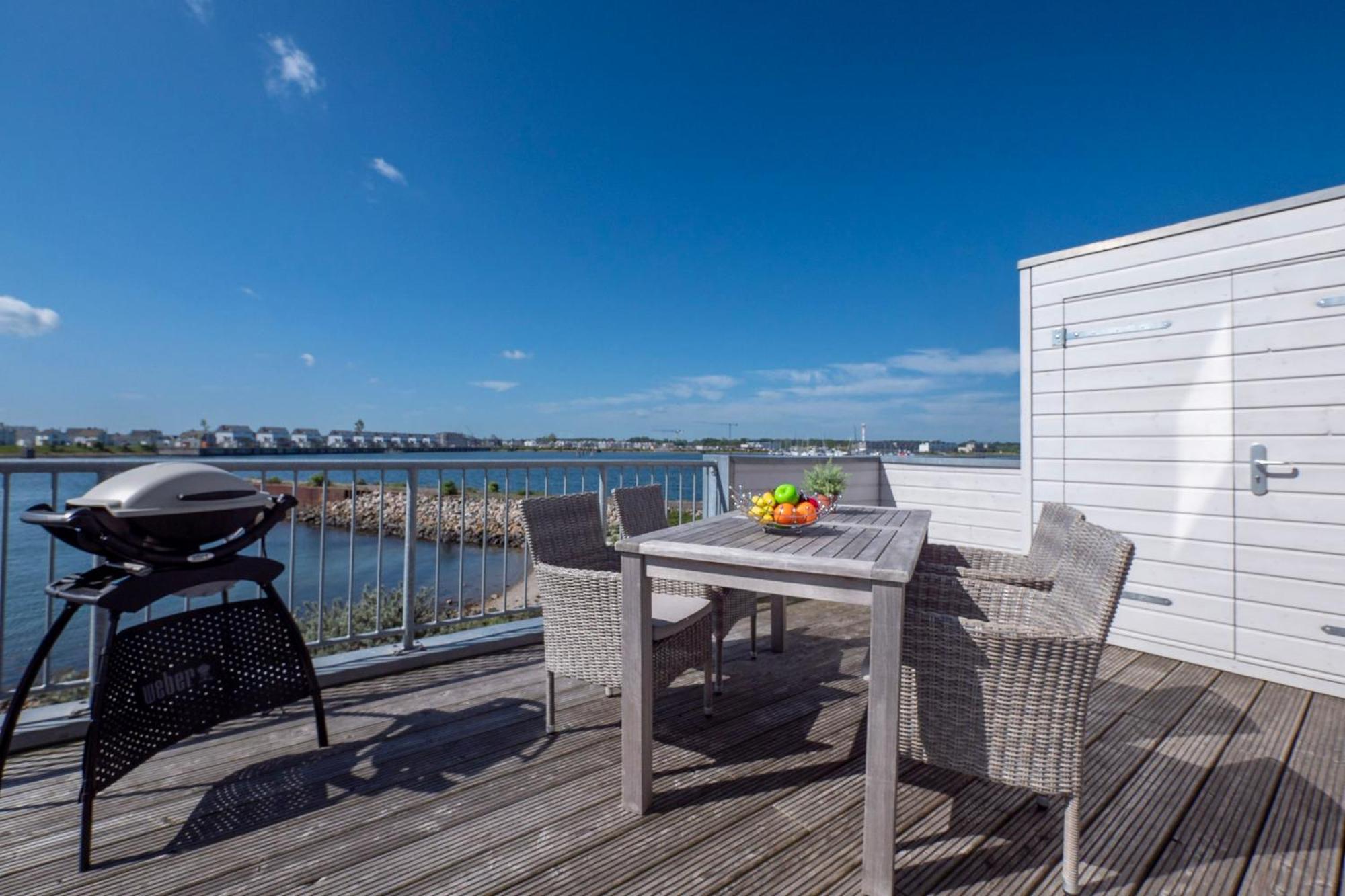 Maisonette Fewo Ostseeflair By Seeblick Ferien Oro, Erste Wasserreihe, E-Saeule Olpenæs Eksteriør billede
