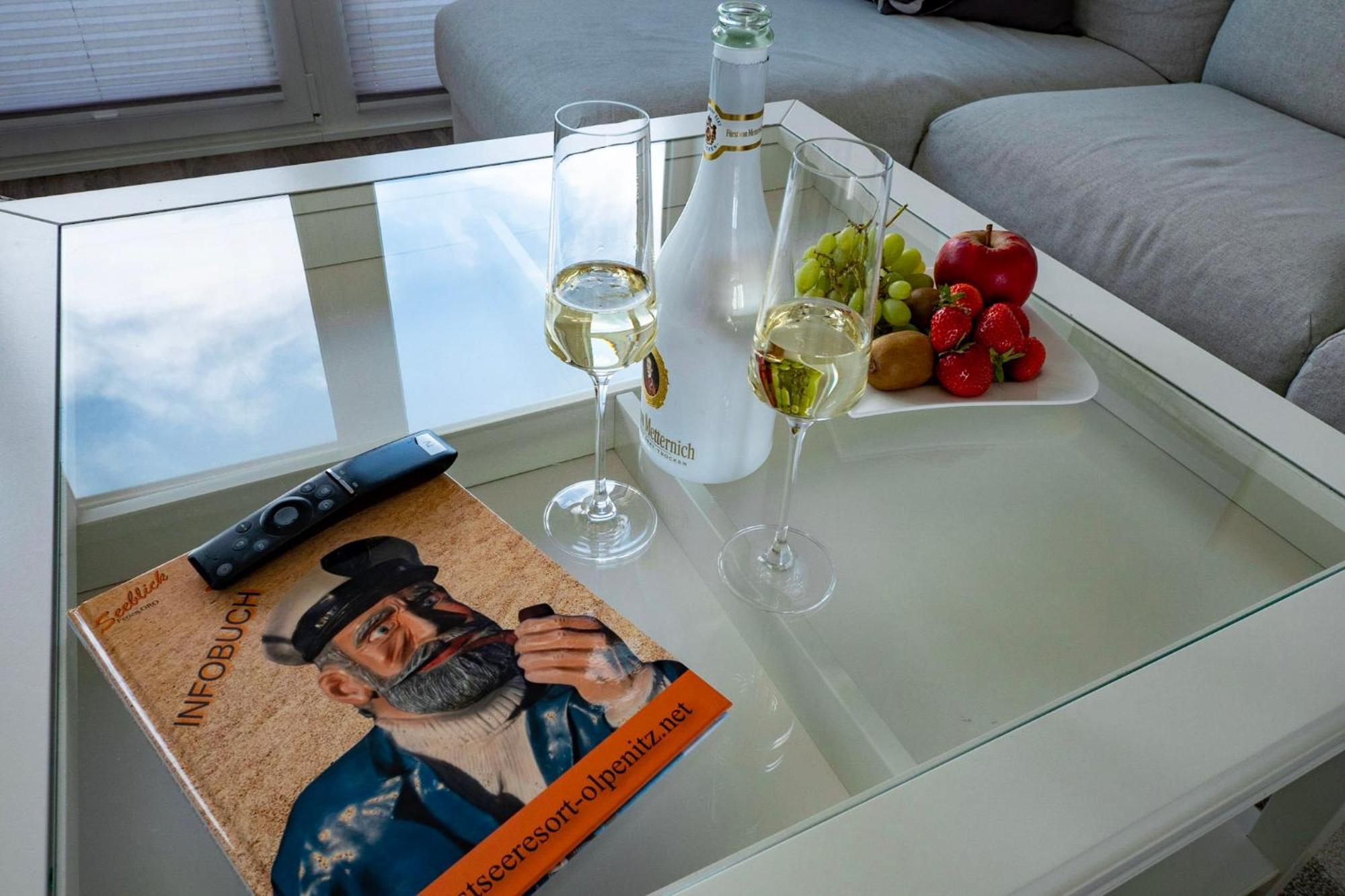 Maisonette Fewo Ostseeflair By Seeblick Ferien Oro, Erste Wasserreihe, E-Saeule Olpenæs Eksteriør billede
